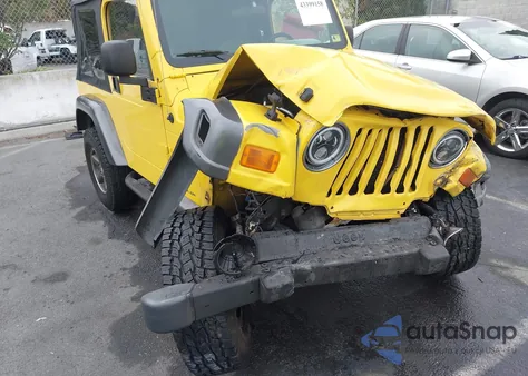 2004 Jeep Wrangler X from USA, damaged, VIN 1J4FA39S24P732070